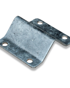 Clamp half galv at support f/free-access stall ESF